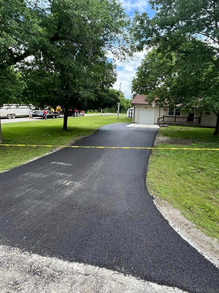 Big Luke's paving project photo 2