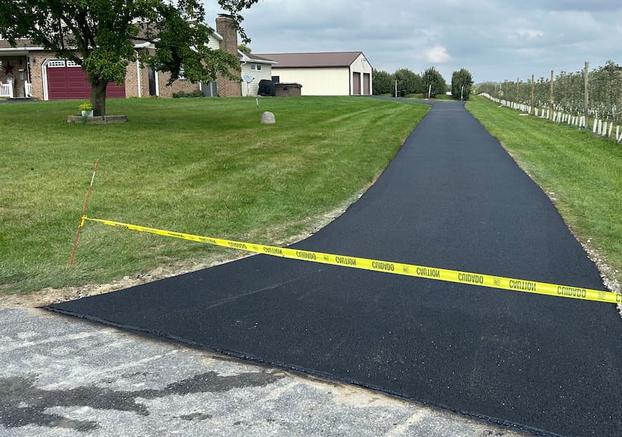 Big Luke's paving project photo 3